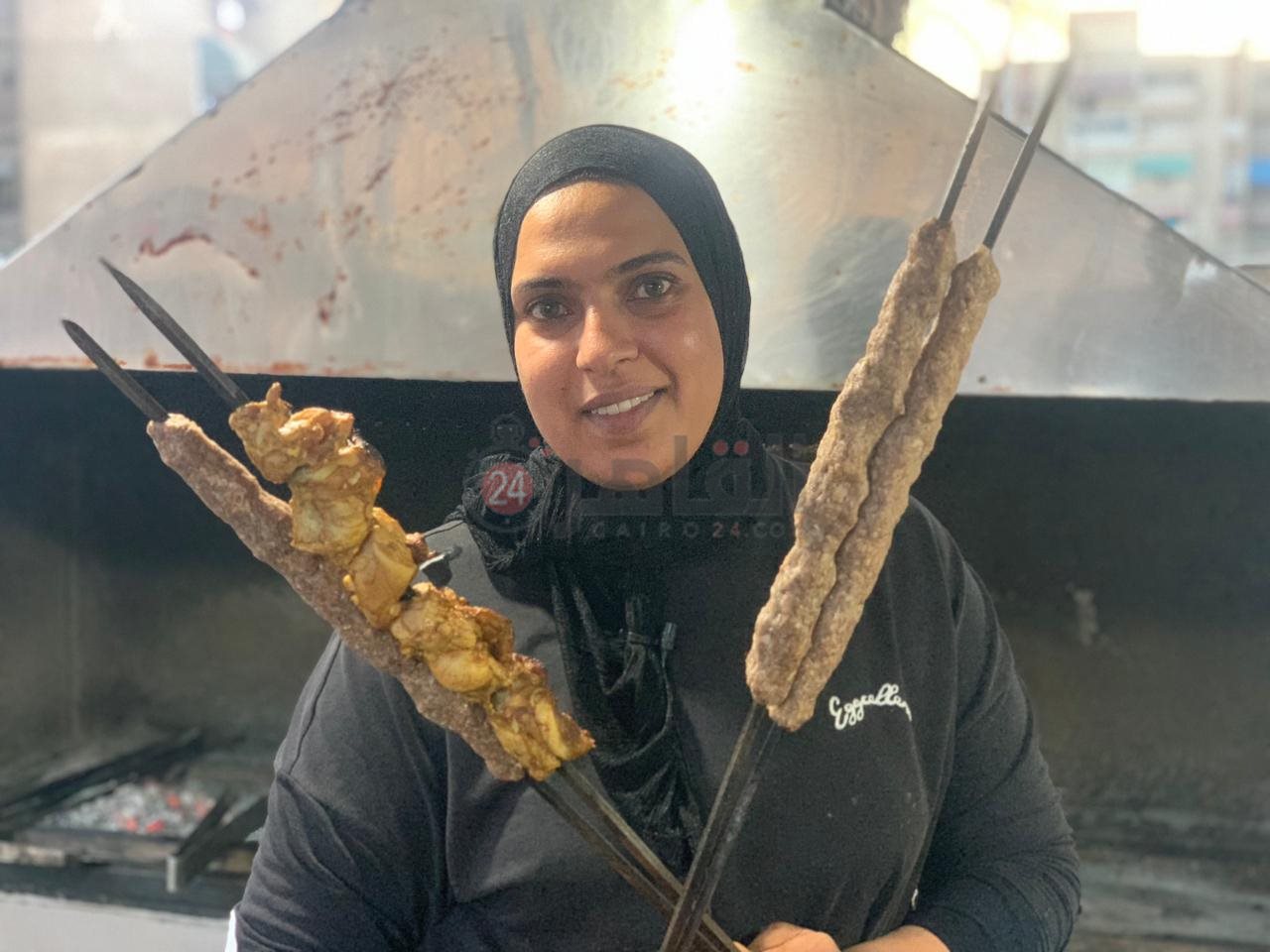 هبة بائعة المشويات ببورسعيد 