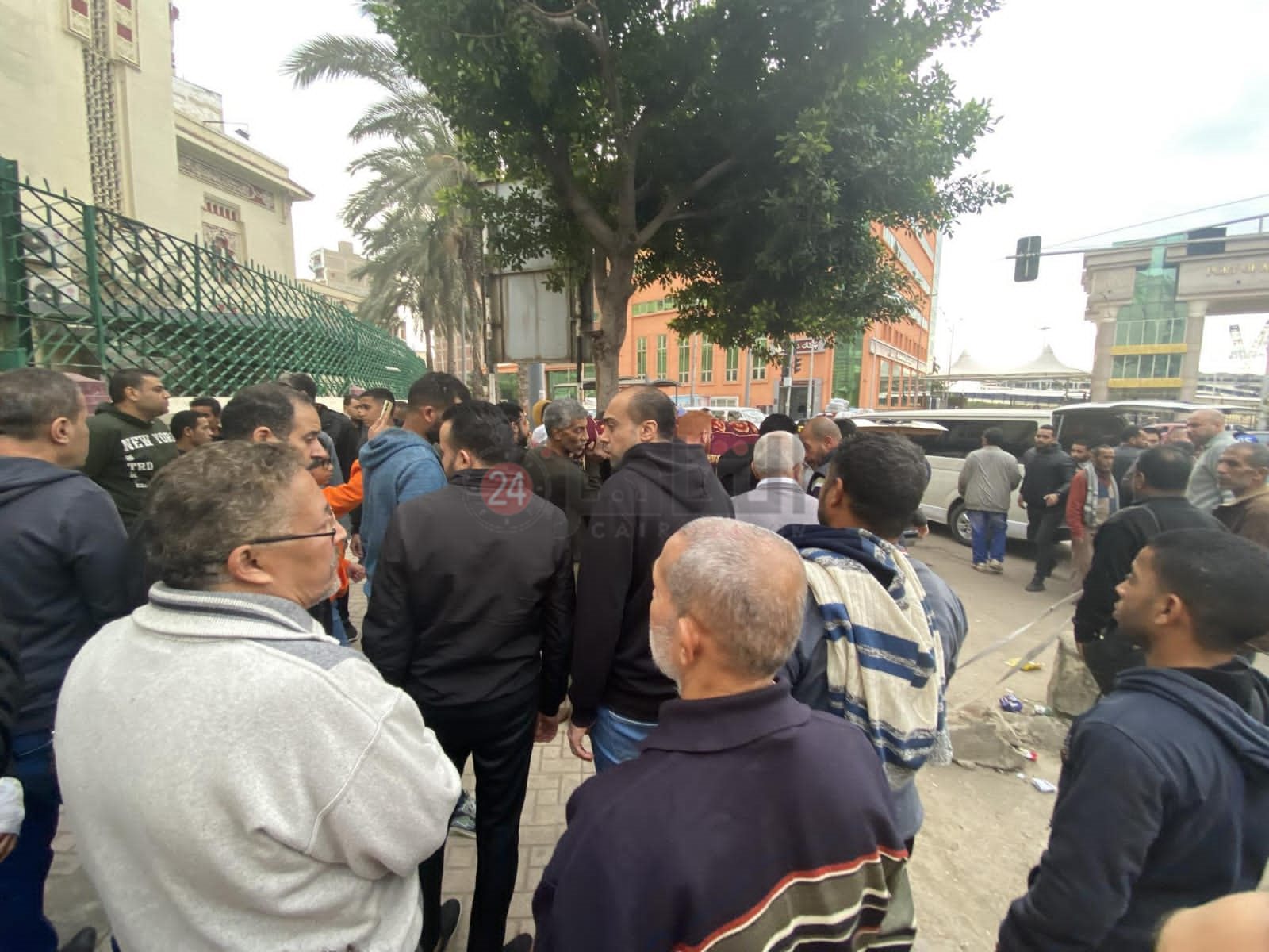 تشييع جثامين ضحايا حريق سوق الميدان 