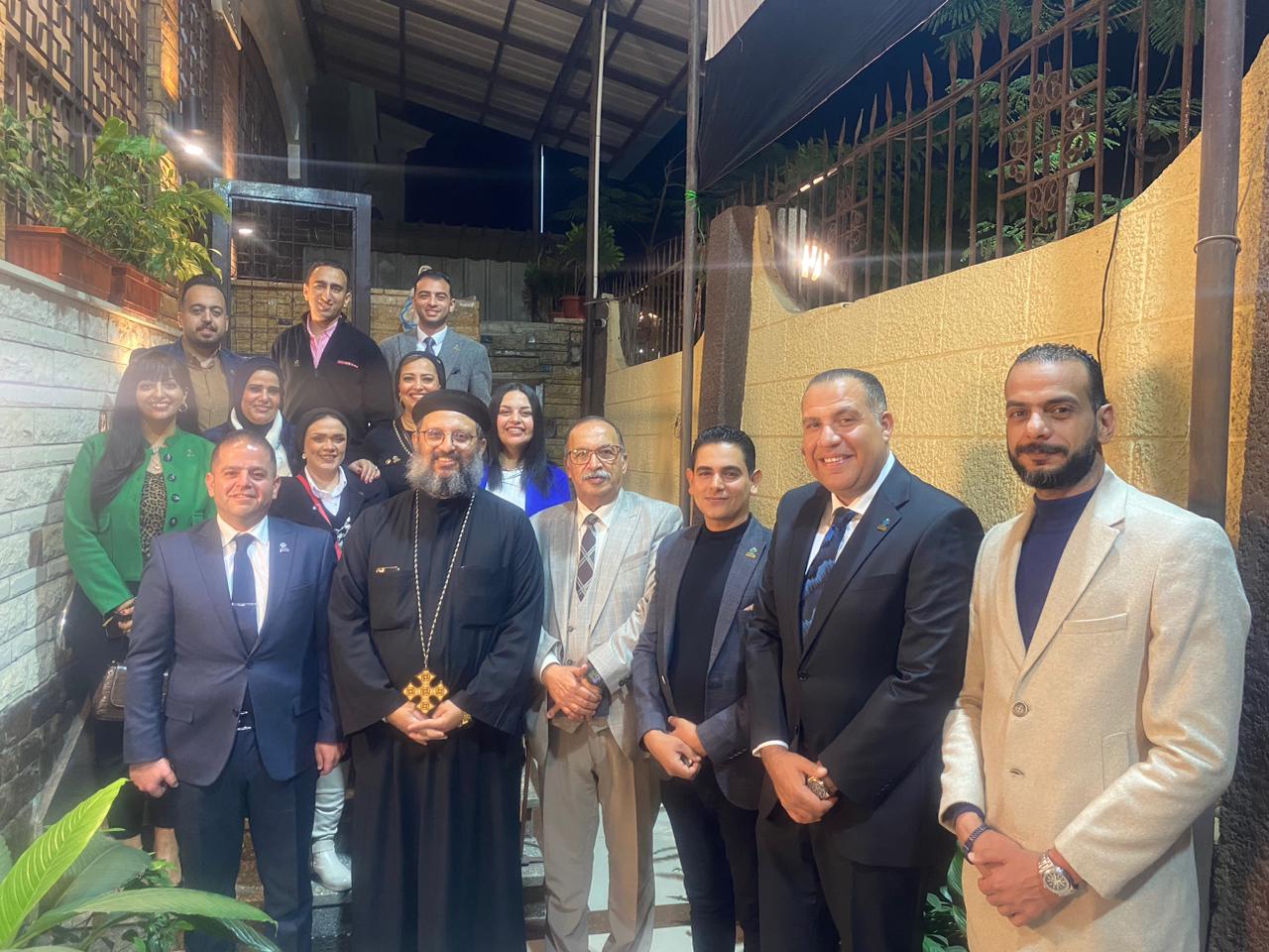 التحالف الوطني يلتقي الأنبا تادرس للتهنئة بعيد الميلاد