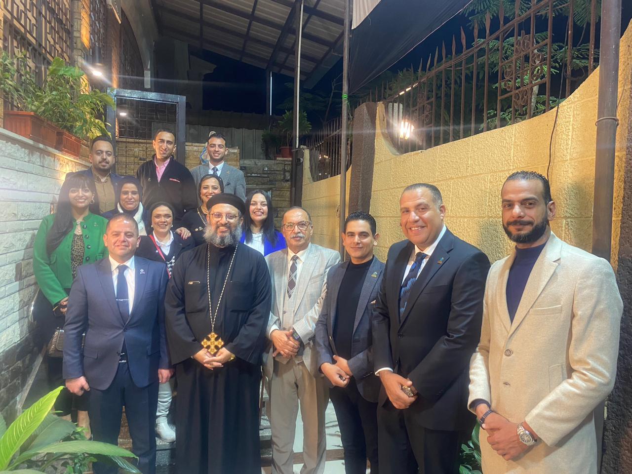 التحالف الوطني يلتقي الأنبا تادرس للتهنئة بعيد الميلاد