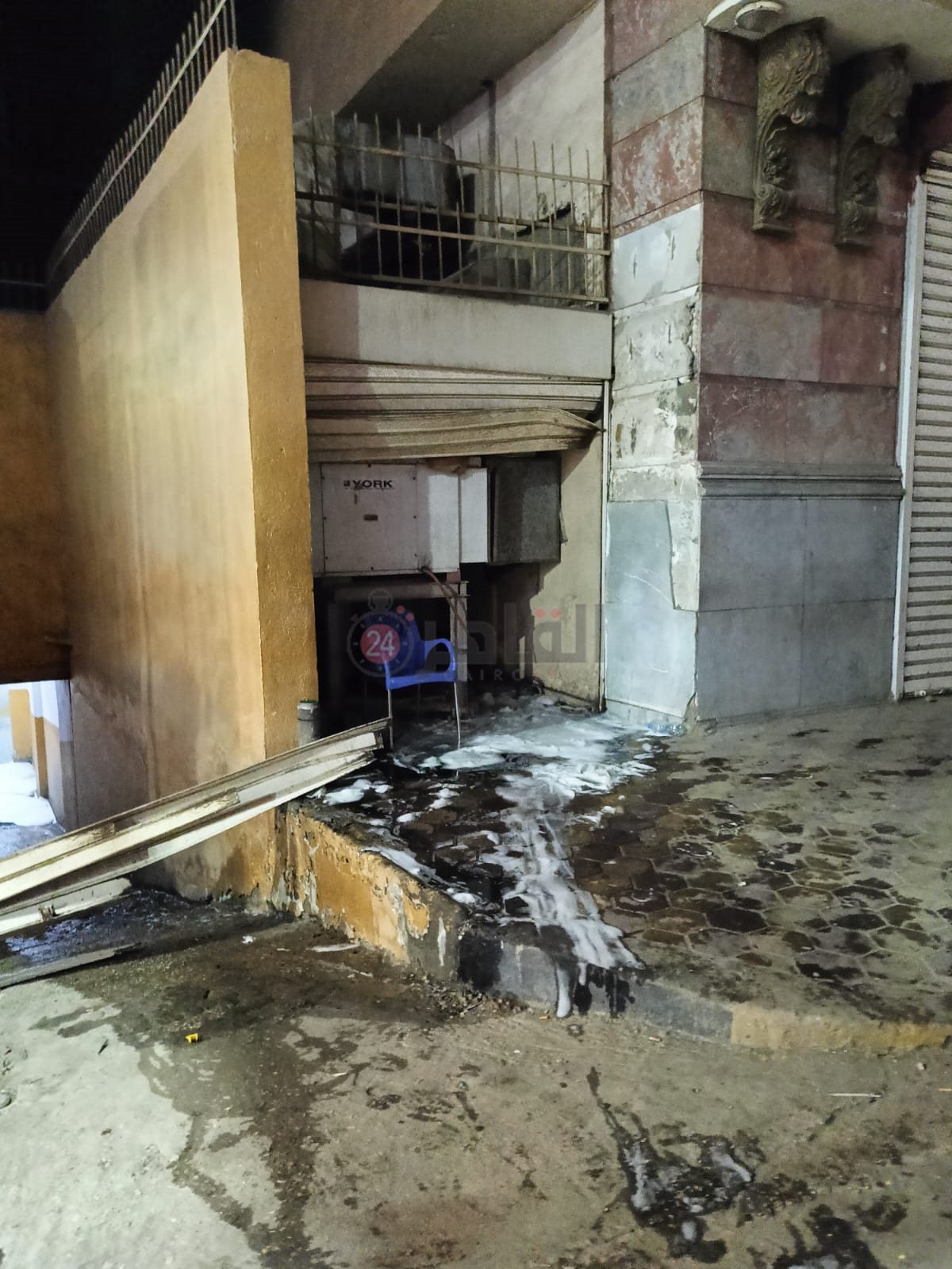 حريق التوحيد والنور بالمهندسين 2