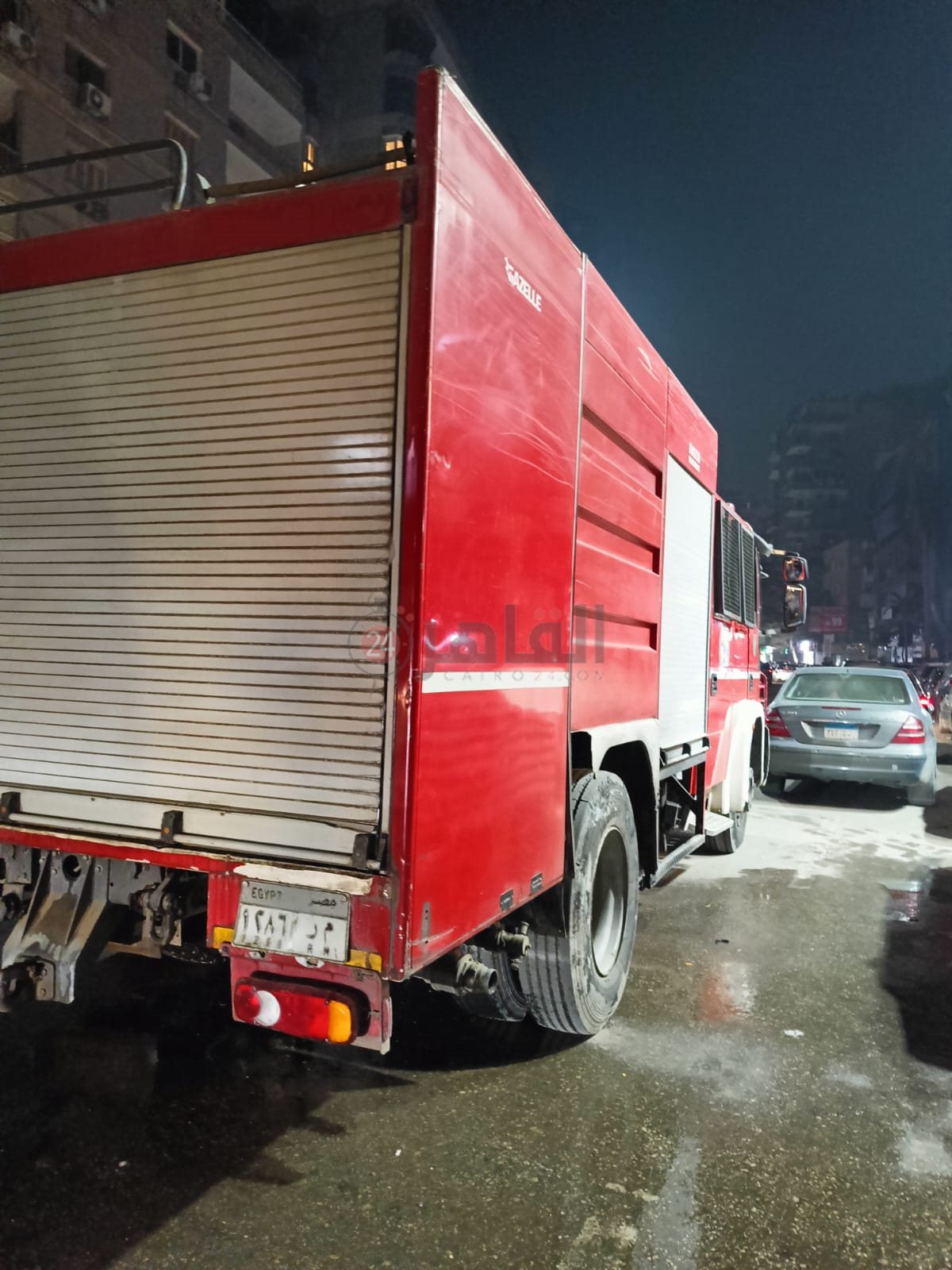 حريق التوحيد والنور بالمهندسين 4