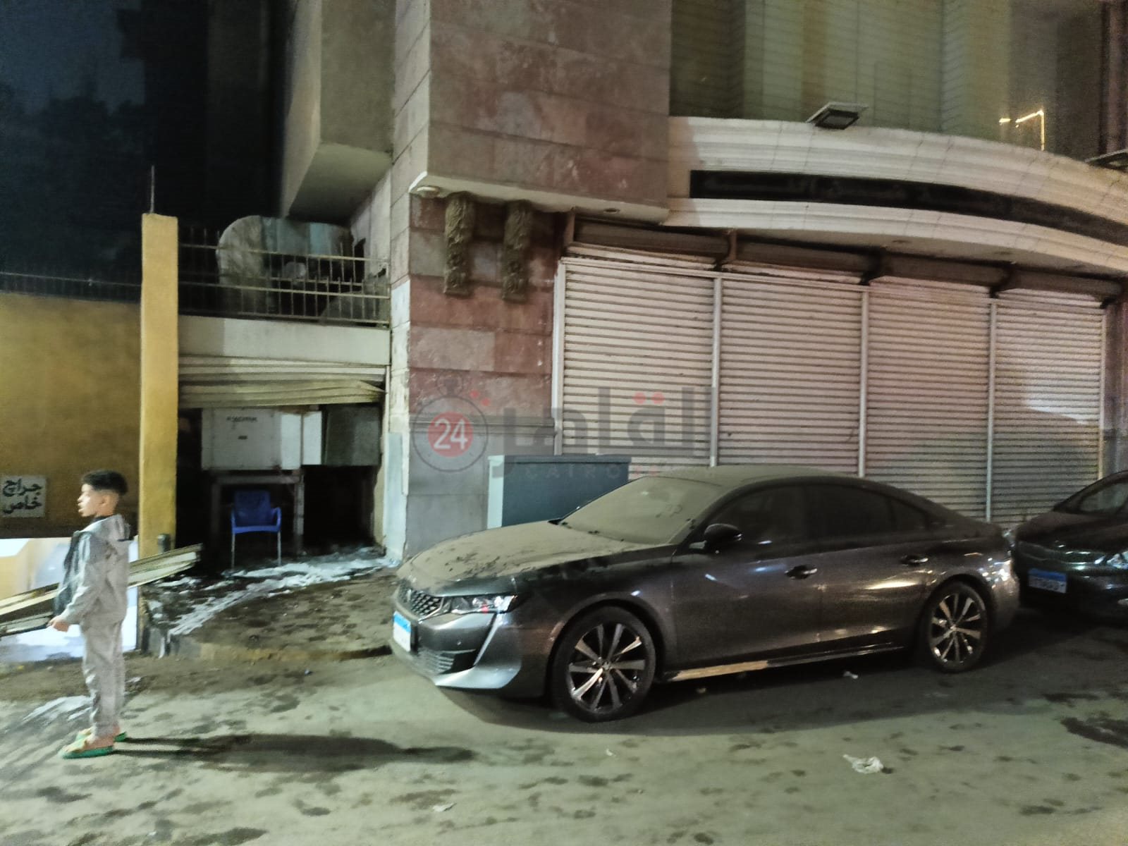 حريق التوحيد والنور بالمهندسين 6