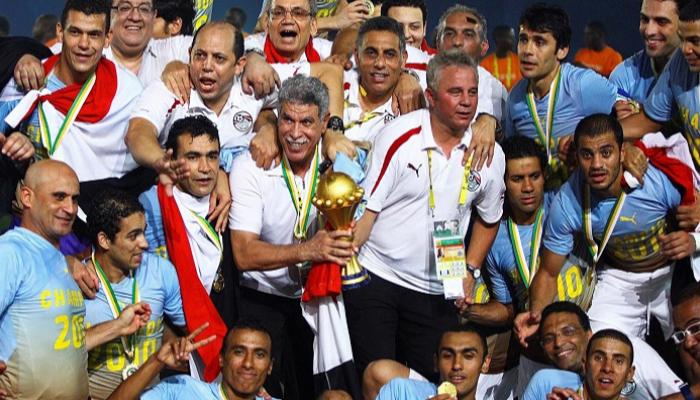 تتويج منتخب مصر بأمم إفريقيا 2010