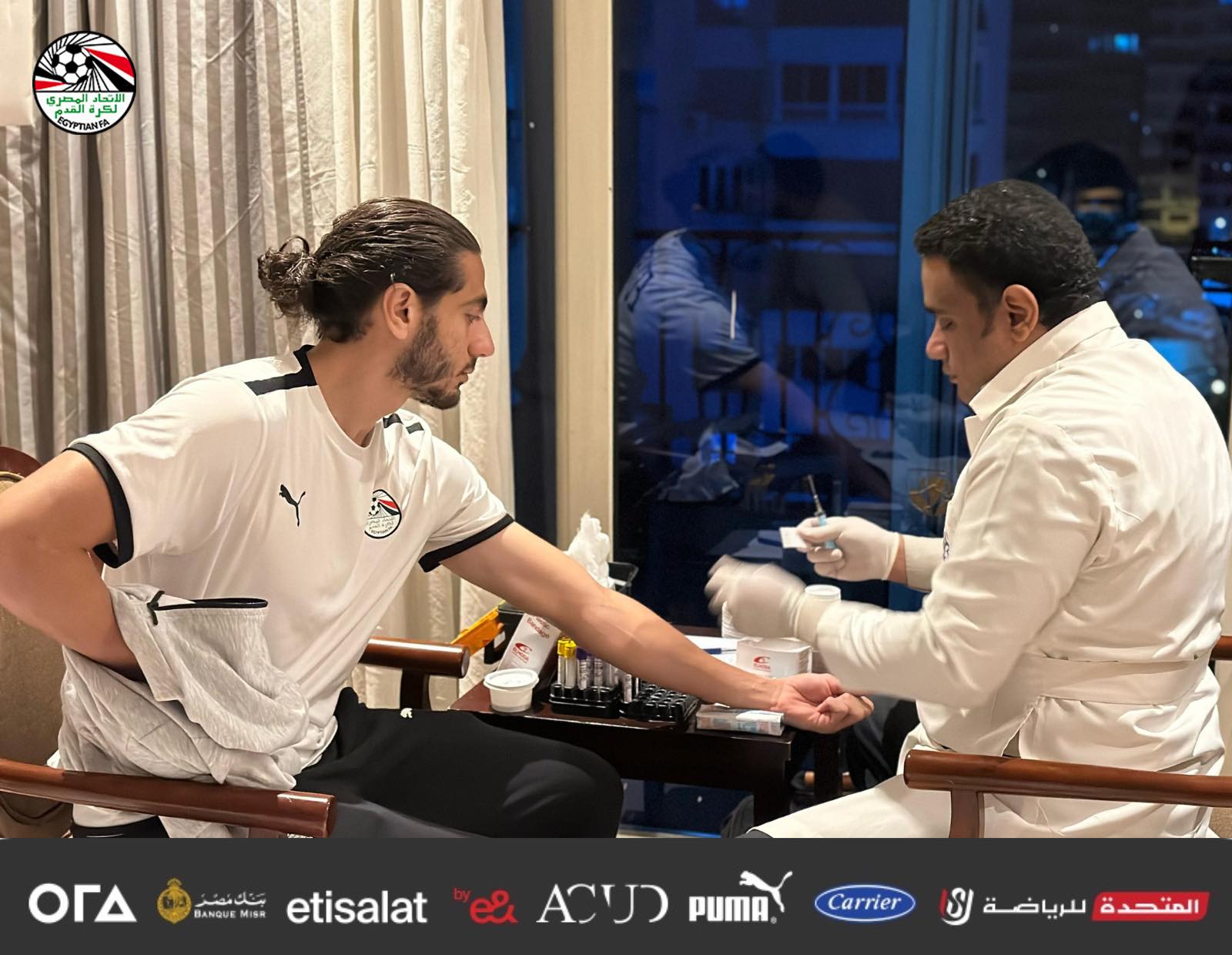 كشف طبي لمنتخب الشاطئية (1)