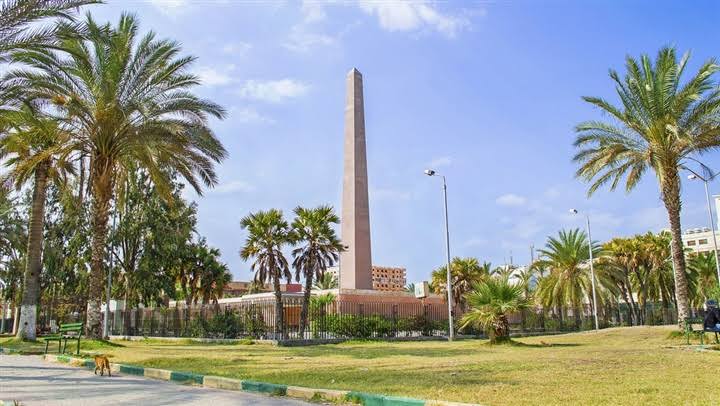 حديقة المسلة ببورسعيد 