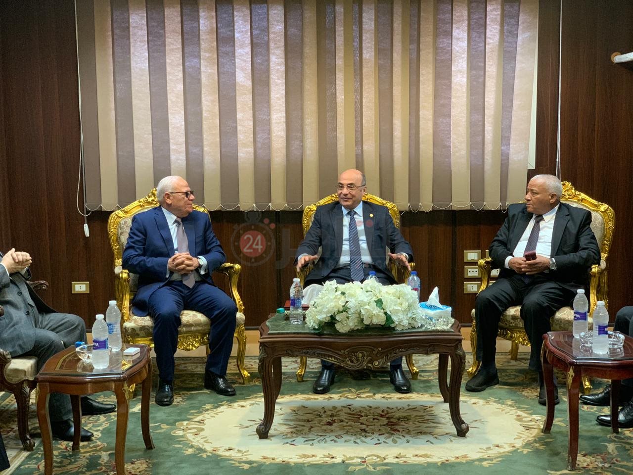 وزير العدل يجري جولة بشوارع بورسعيد