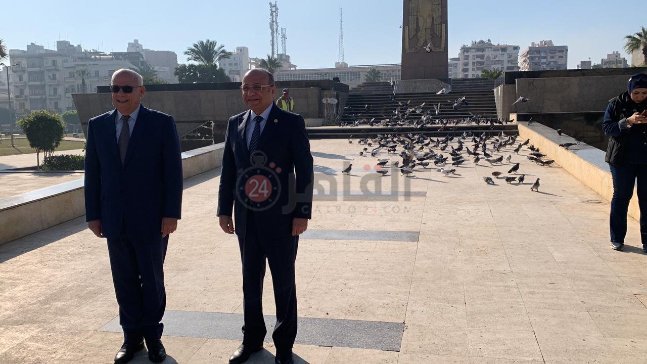 وزير العدل يجري جولة بشوارع بورسعيد