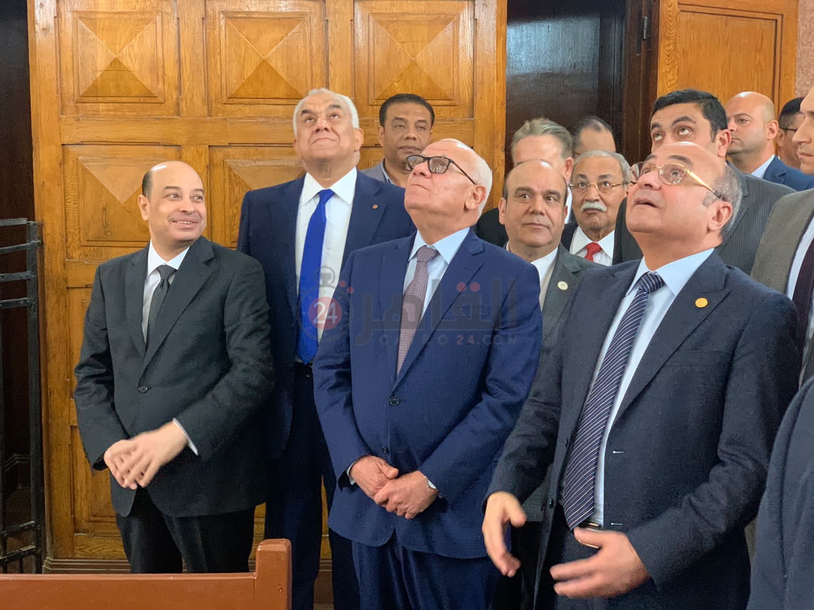 وزير العدل يتفقد أعمال إنشاء محكمة مميكنة ومتطورة ببورفؤاد