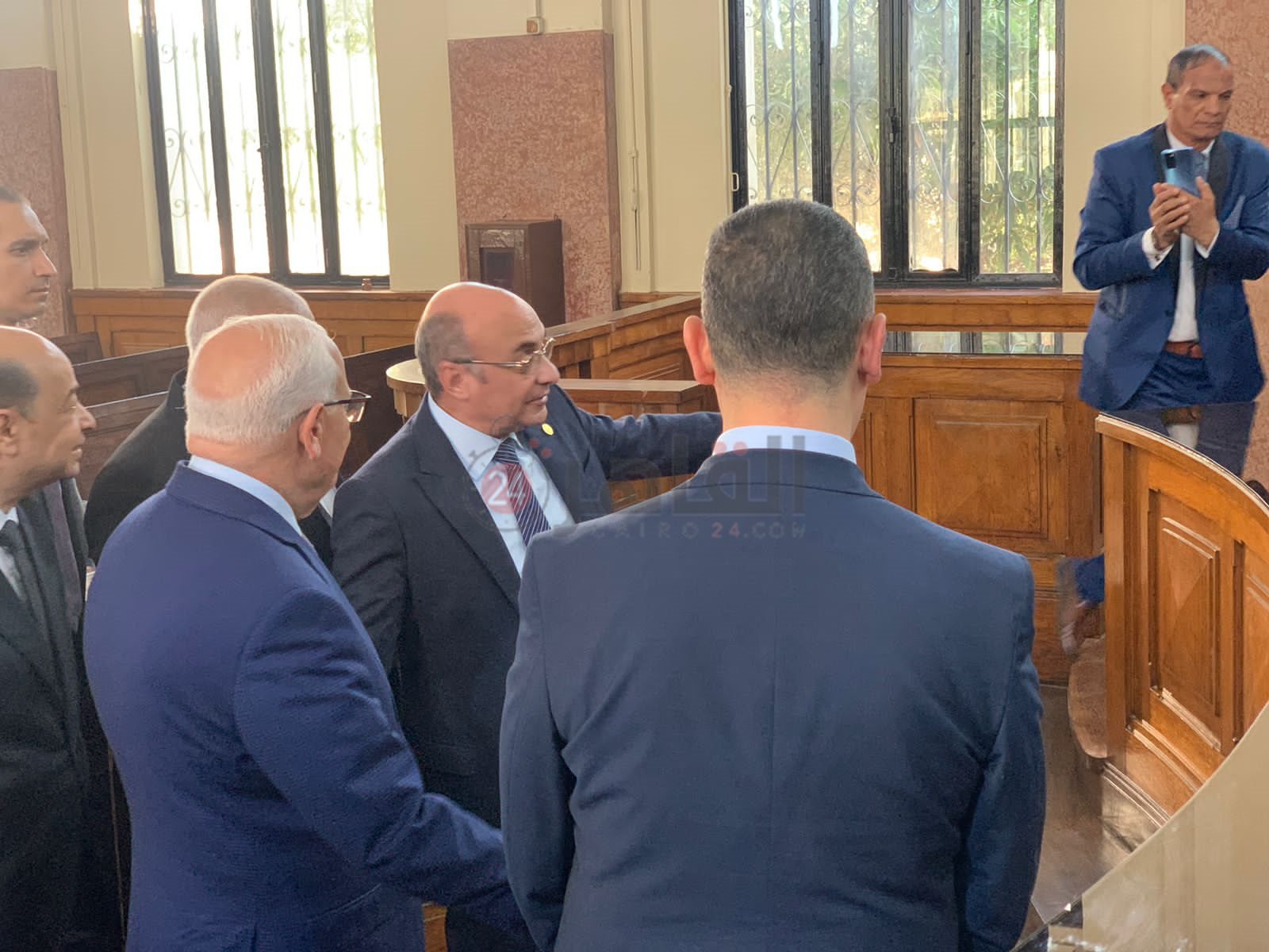 وزير العدل يتفقد أعمال إنشاء محكمة مميكنة ومتطورة ببورفؤاد