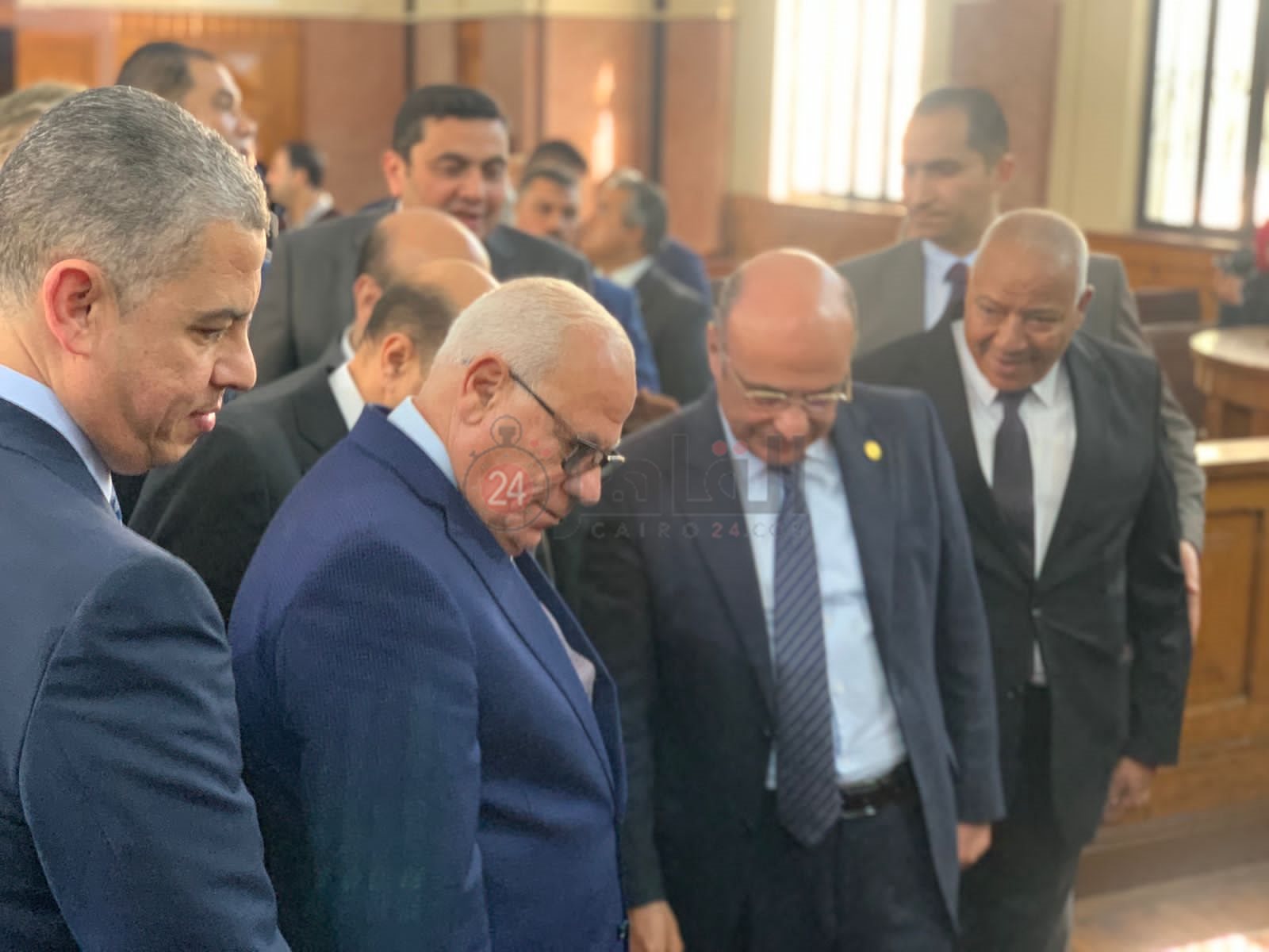 وزير العدل يتفقد أعمال إنشاء محكمة مميكنة ومتطورة ببورفؤاد