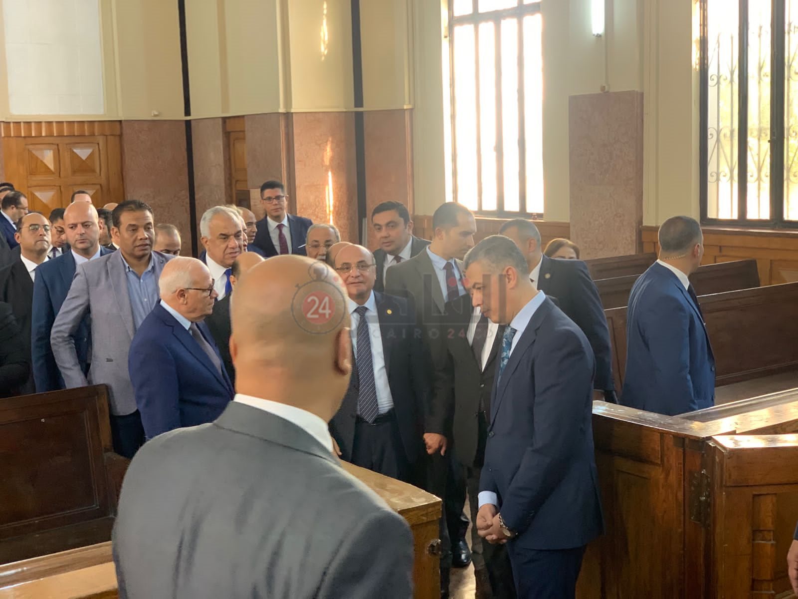 وزير العدل يتفقد أعمال إنشاء محكمة مميكنة ومتطورة ببورفؤاد