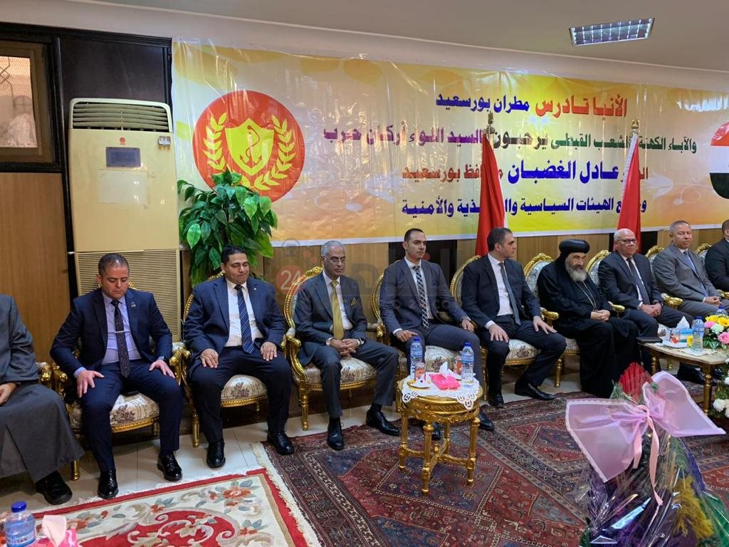 العائلة البورسعيدية تجتمع في الكتدرائية للإحتفال بعيد الميلاد