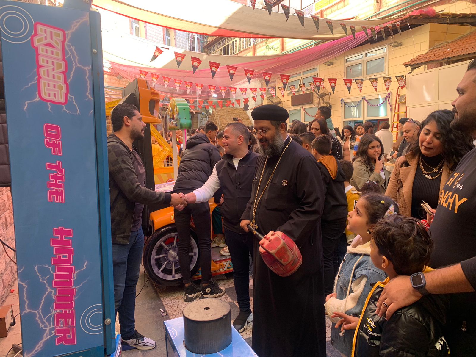 كنيسة الأنبا بيشوي تحتفل بعد الميلاد