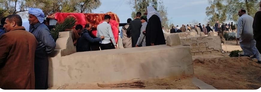 تشييع جثمان الشيخ إبراهيم عبدالغني بالشرقية 