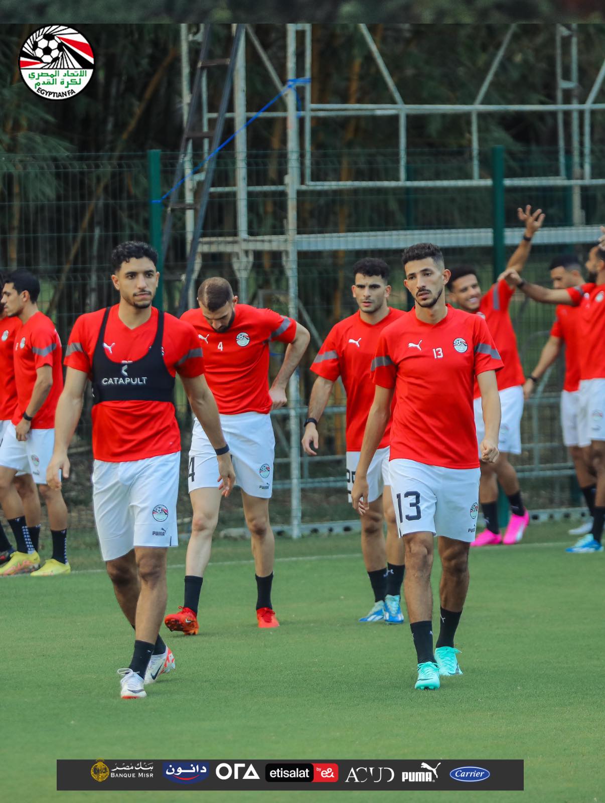 مران منتخب مصر الثالث في كوت ديفوار (9)