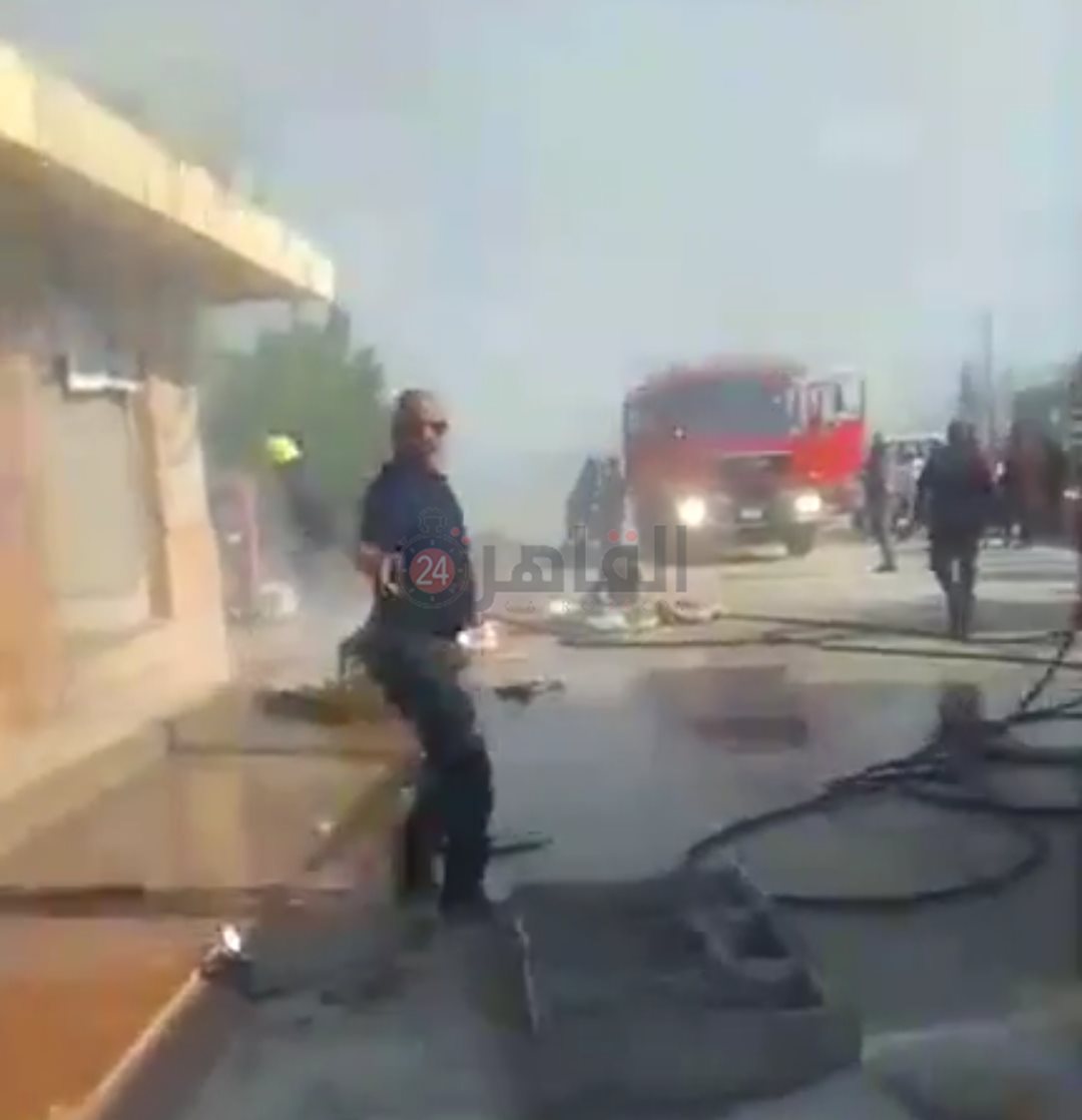 حريق ببورسعيد 