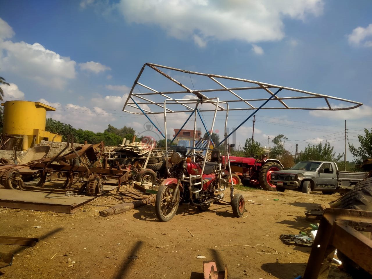 إعداد الموتسيكل الطائر في الشرقية