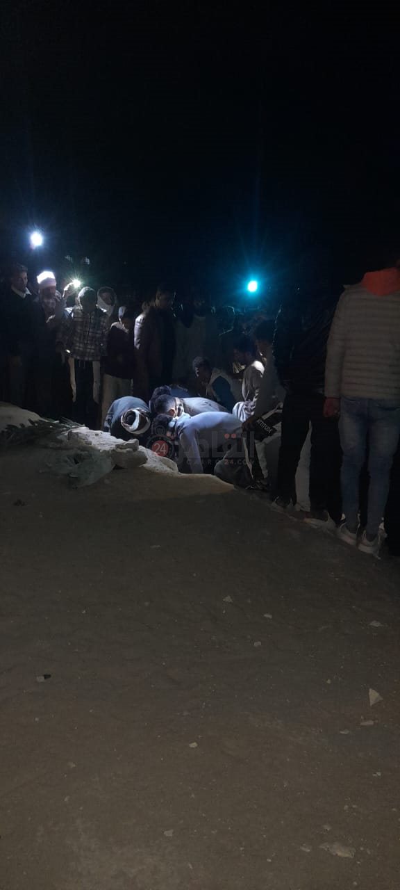 تشييع جنازة شاب في الفيوم