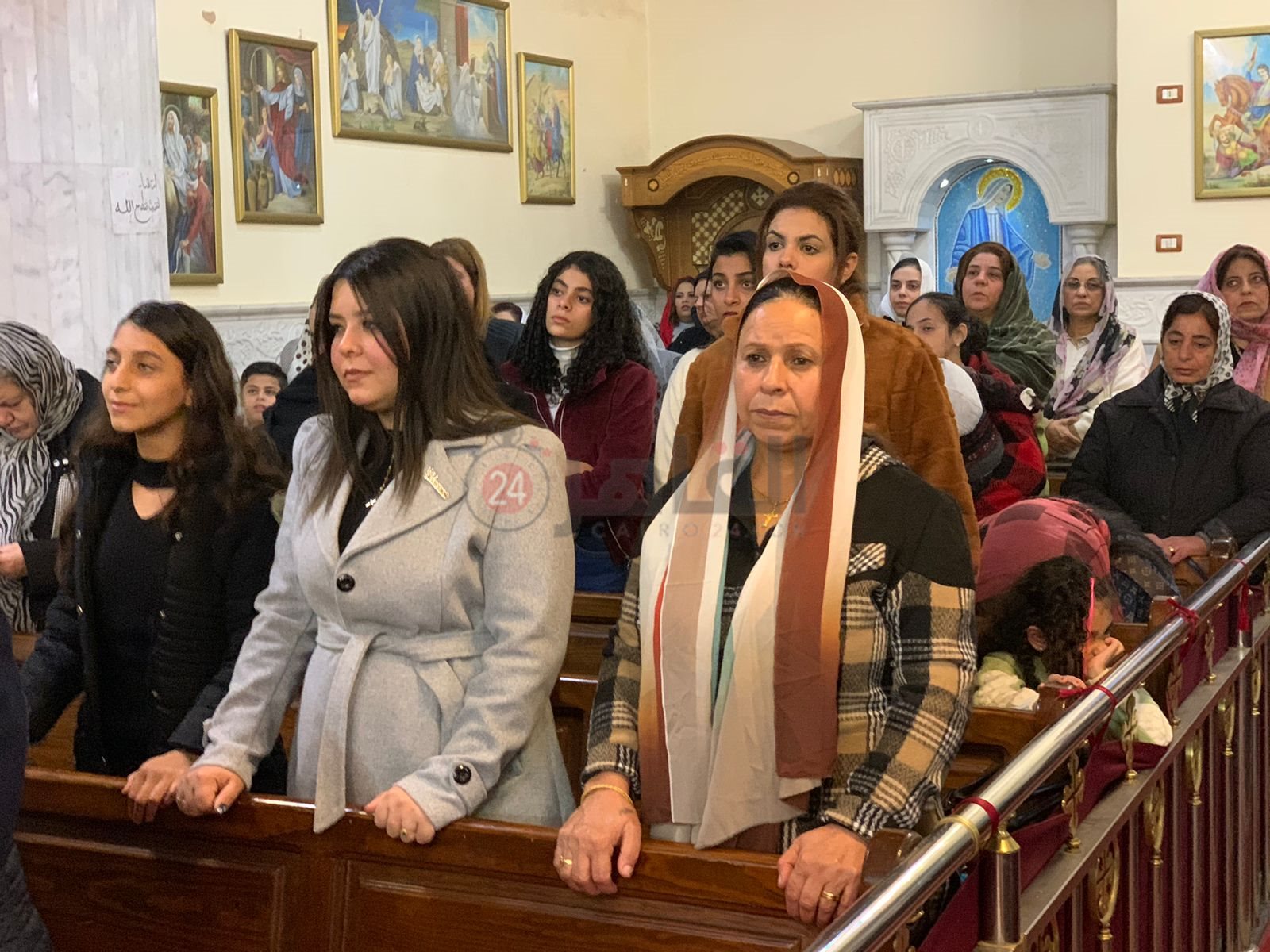 مطران بورسعيد يترأس قداس عيد الغطاس المجيد