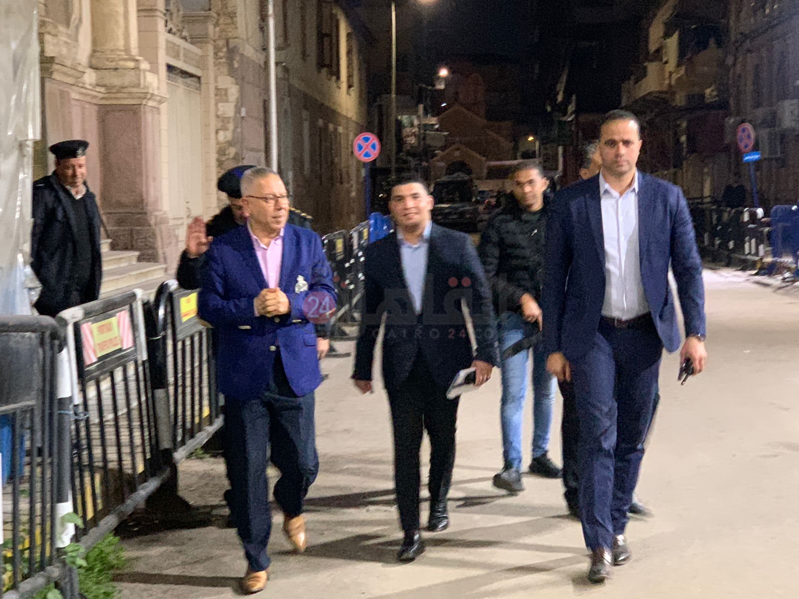 مدير أمن بورسعيد يشدد علي اليقظة خلال صلاة قداس عيد الغطاس