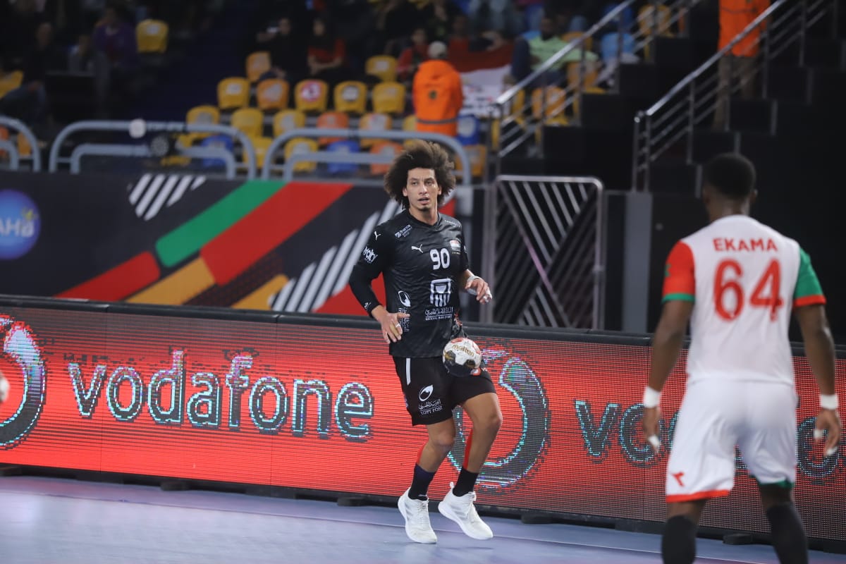 مباراة مصر والكونغو لكرة اليد (1)