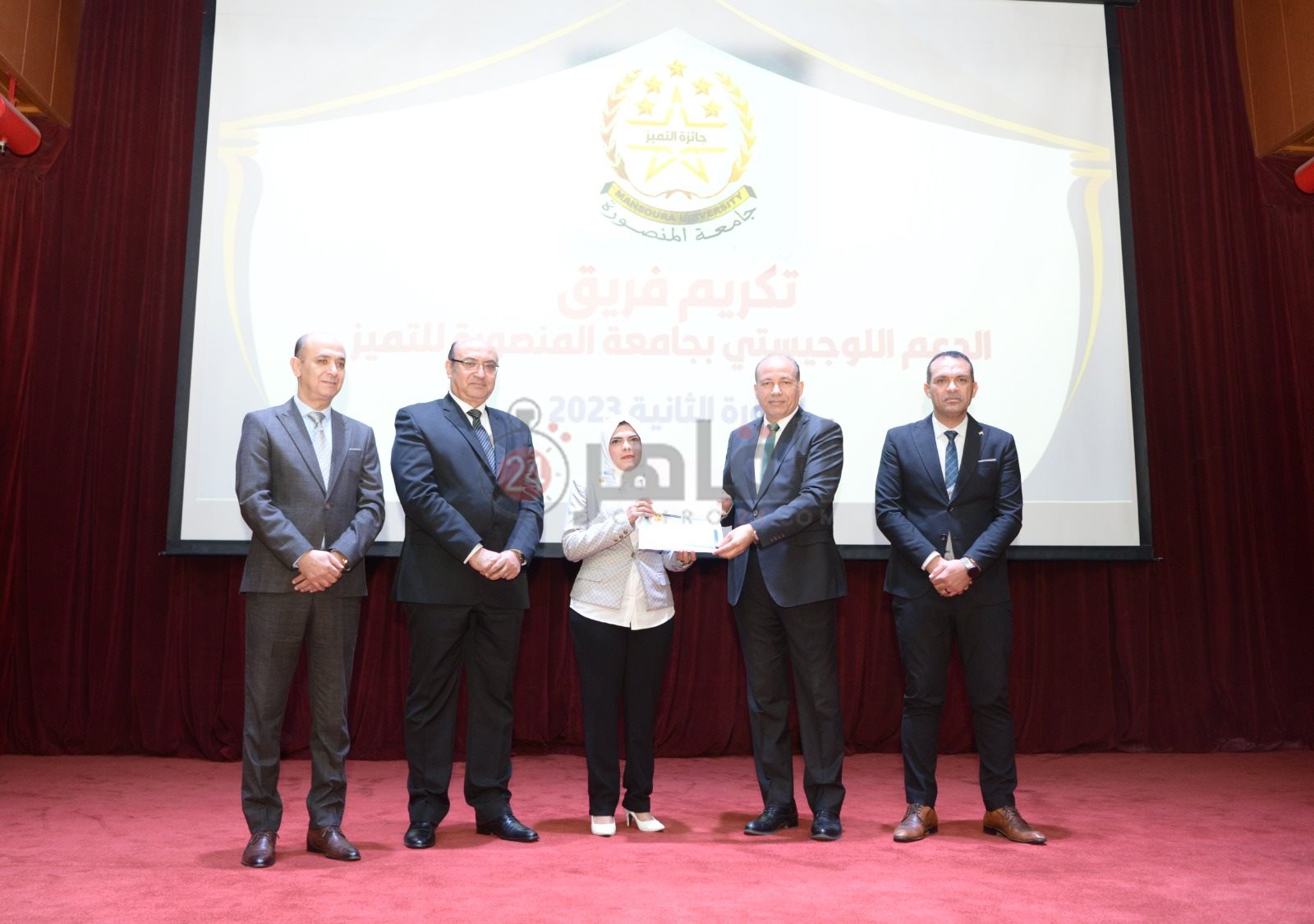 احتفالية جامعة المنصورة لتكريم الفائزين بجائزة التميز 2023 (5)