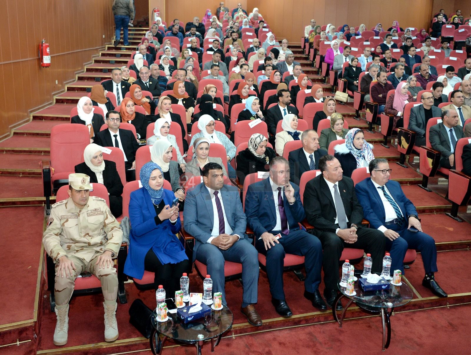 احتفالية جامعة المنصورة لتكريم الفائزين بجائزة التميز 2023 (19)