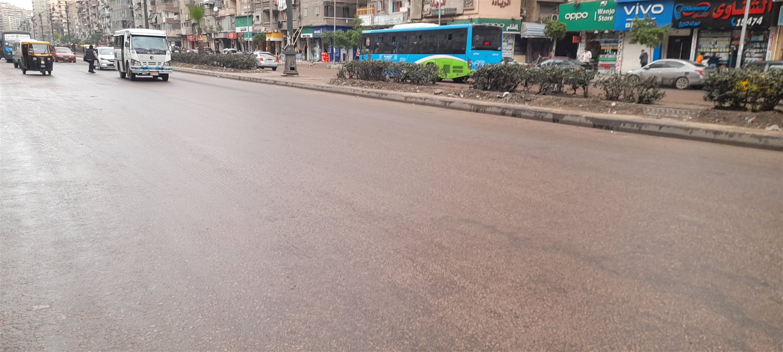 هطول أمطار متوسطة على مناطق شرق الإسكندرية 