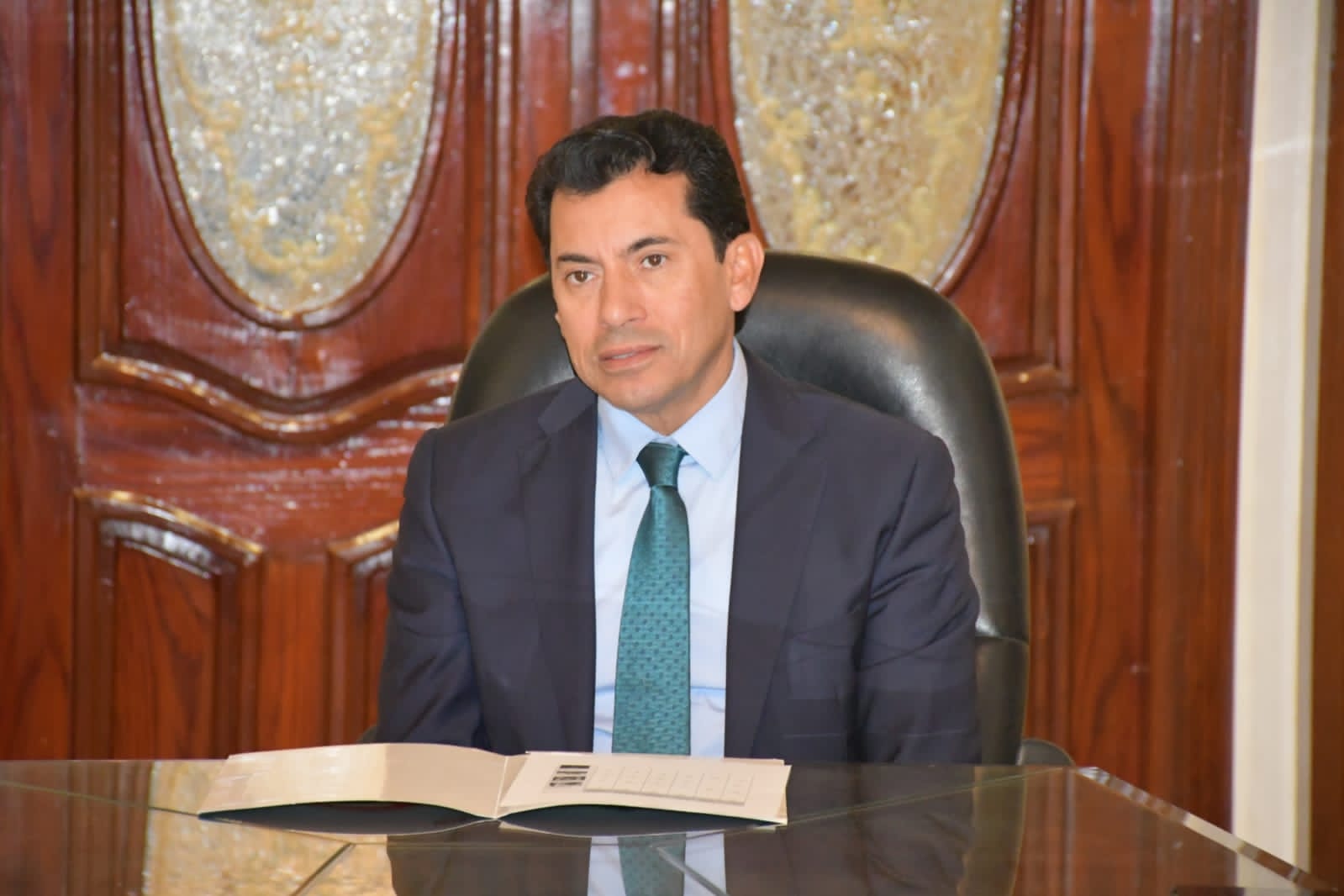 لقاء وزير الرياضة مع عدد من المؤثرين رياضيًا (3)