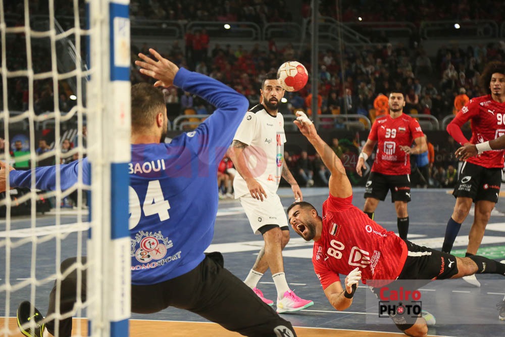 مباراة مصر وتونس في كرة اليد (6)