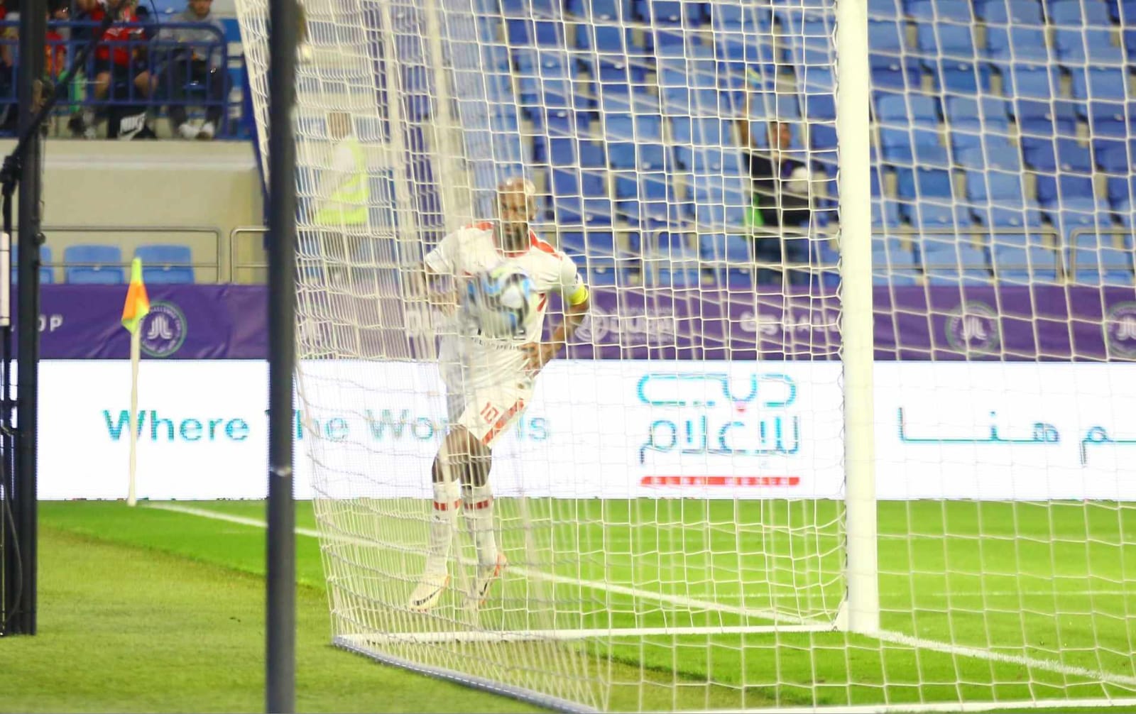 مباراة الزمالك والرجاء الودية (12)