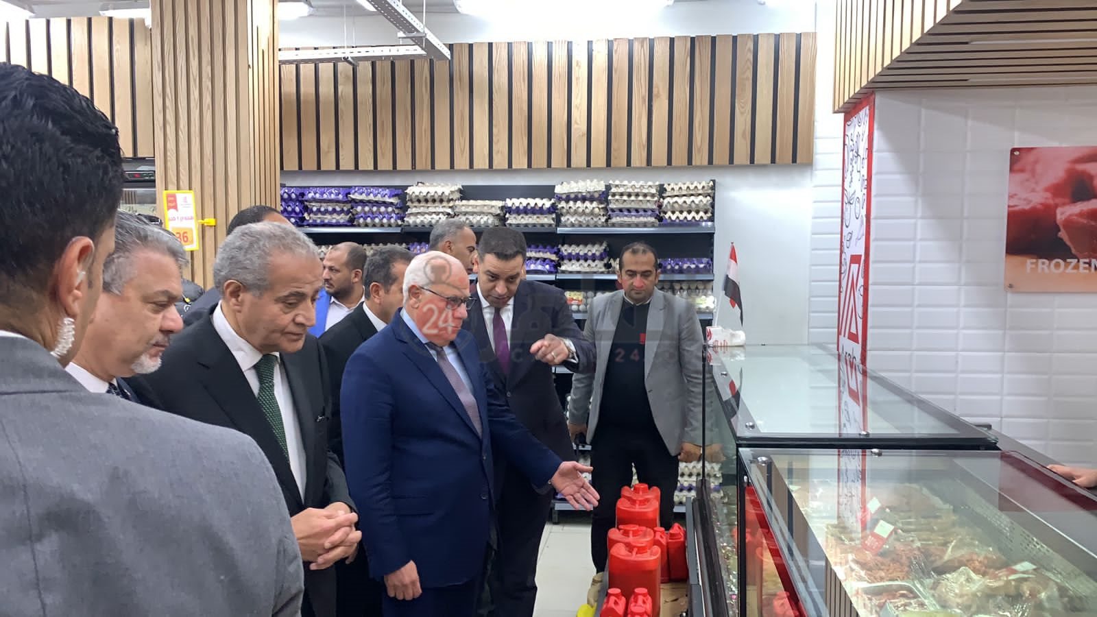 وزير التموين يتابع أسعار المنتجات الغذائية ببورسعيد 