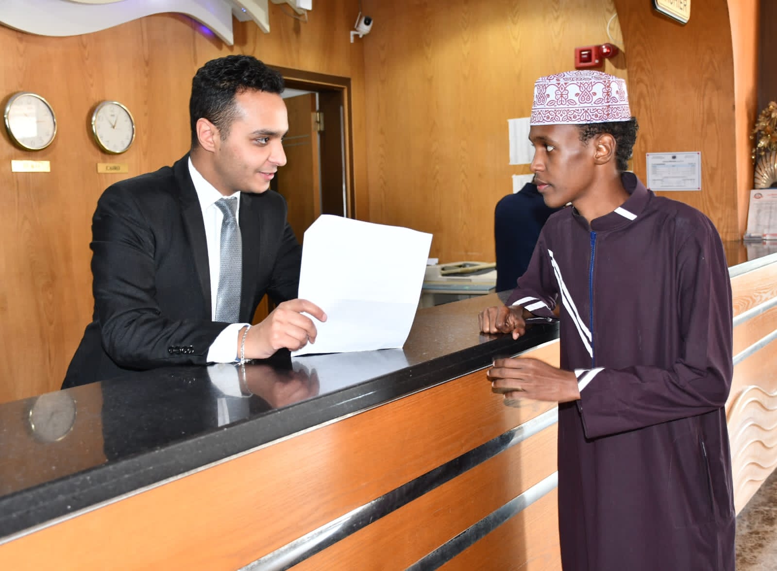 وصول المشاركون في مسابقة بورسعيد الدولية لحفظ القرآن الكريم والإبتهال الديني