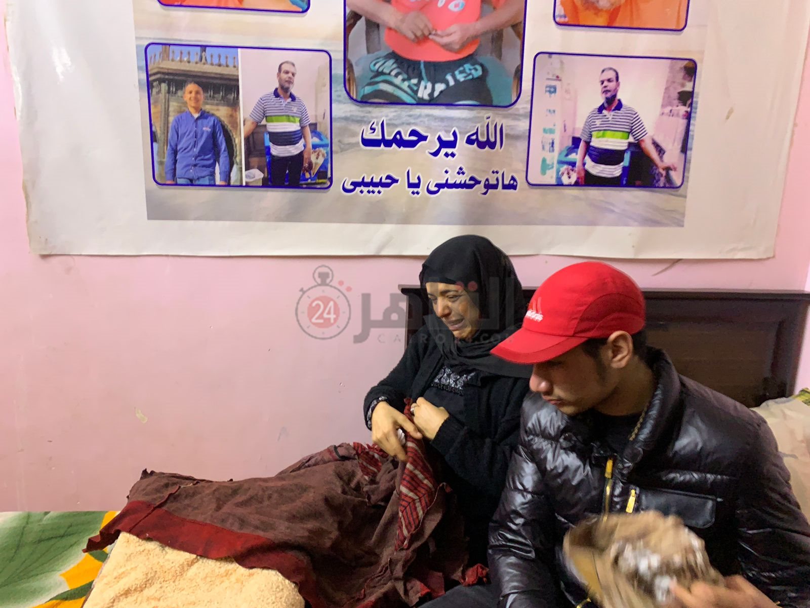 أم طالب قتل بطلق ناري ببورسعيد 