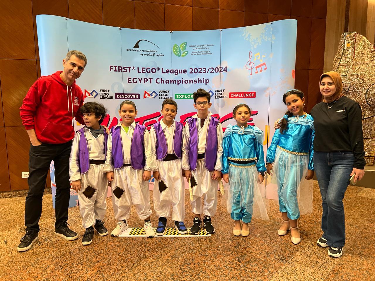 ختام فعاليات ثاني مسابقات بطولة مصر الـ19 للروبوت فيرست ليجو ليج بمكتبة الإسكندرية