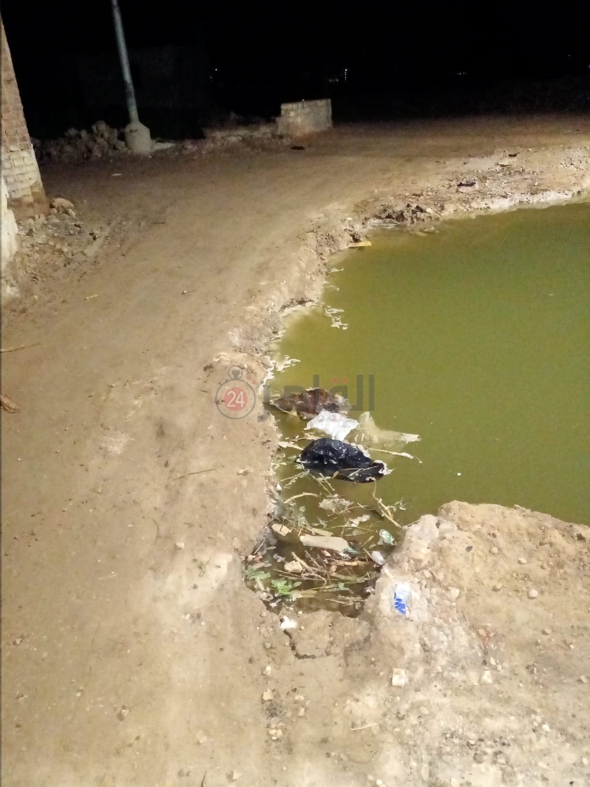 انتشال طفلة سقطت في بالوعة صرف صحي مفتوحة بمركز إطسا في الفيوم