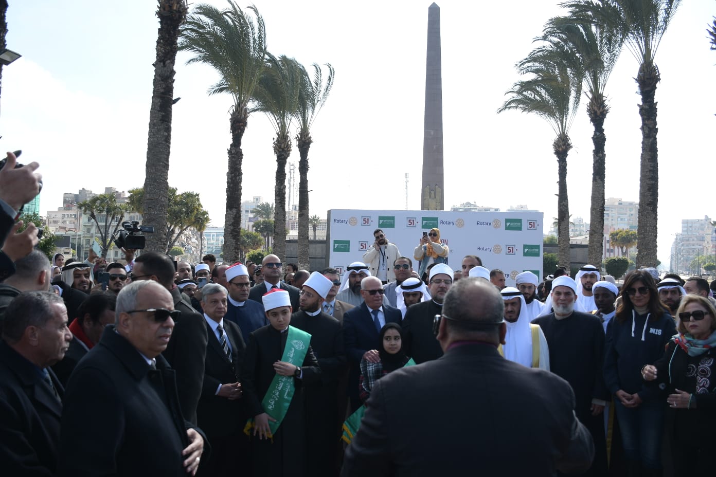 متسابقون من 50 دولة يمدحون النبي وينشدون بأسم مصر في شوارع بورسعيد