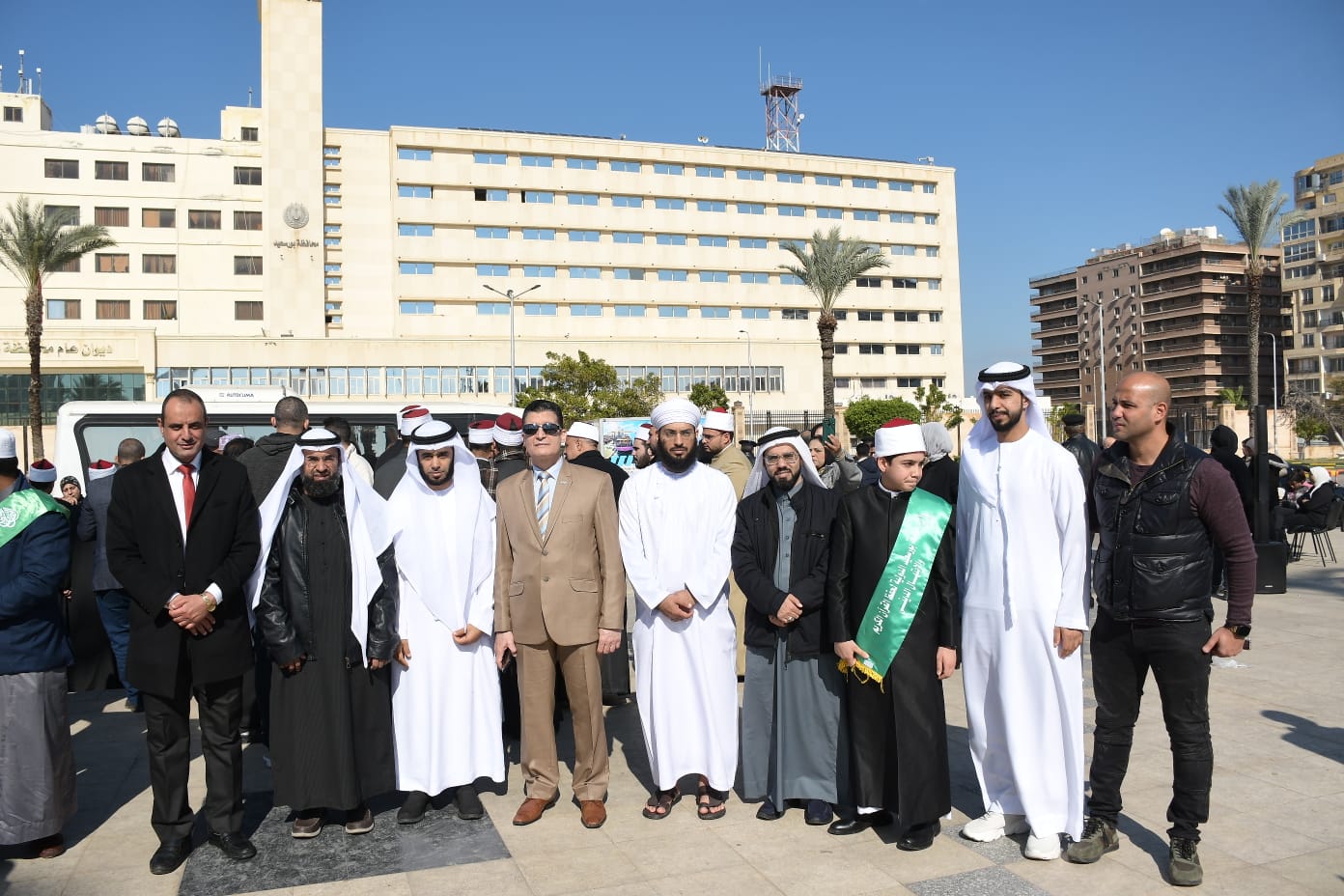 متسابقون من 50 دولة يمدحون النبي وينشدون بأسم مصر في شوارع بورسعيد