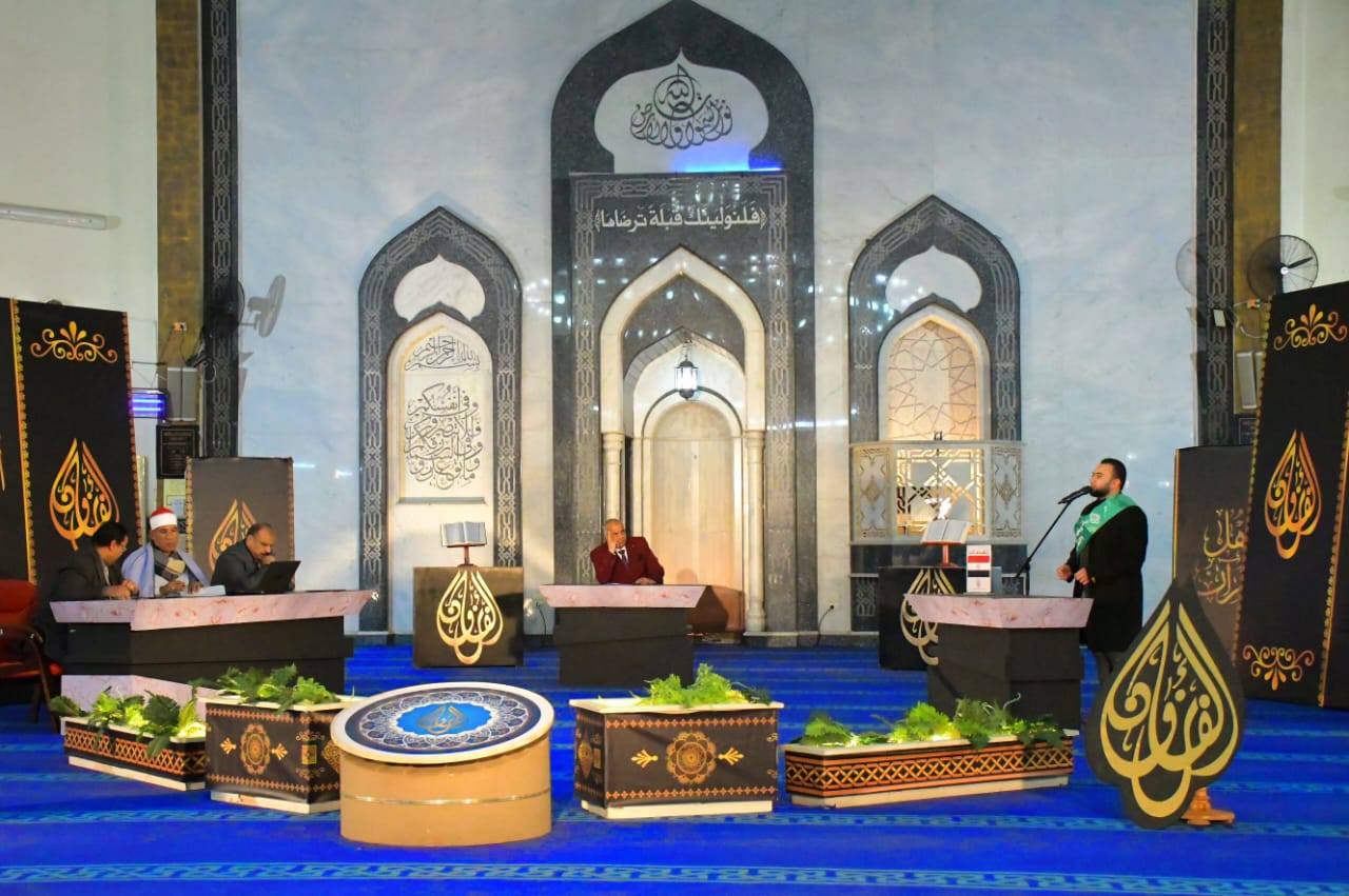 منافسات مسابقة بورسعيد الدولية في الإبتهال الديني بمسجد الحسين