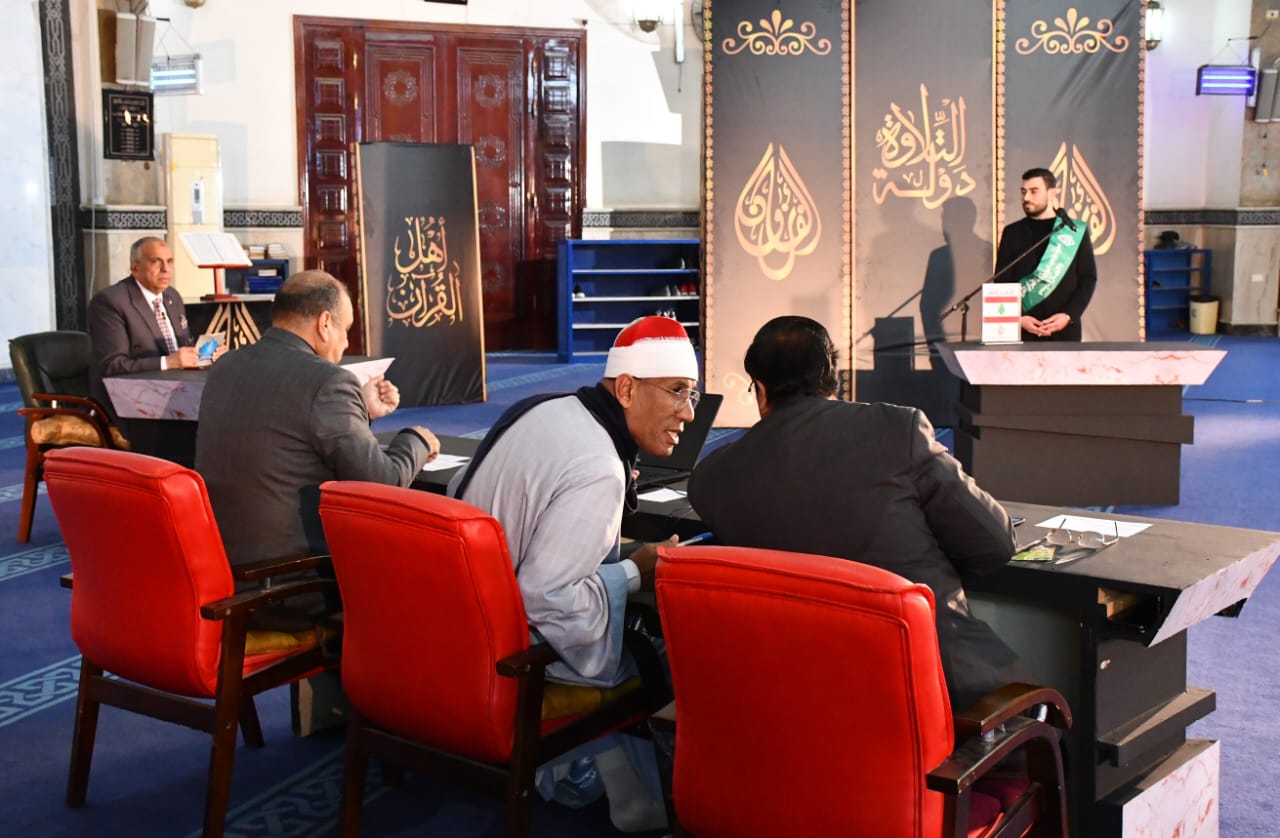 منافسات مسابقة بورسعيد الدولية في الإبتهال الديني بمسجد الحسين