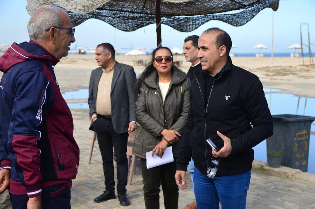 رفع كفاءة شاطىء بورفؤاد