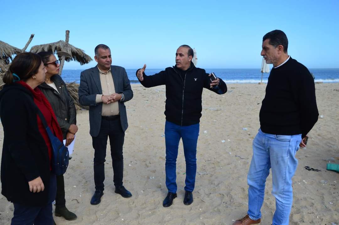 رفع كفاءة شاطىء بورفؤاد