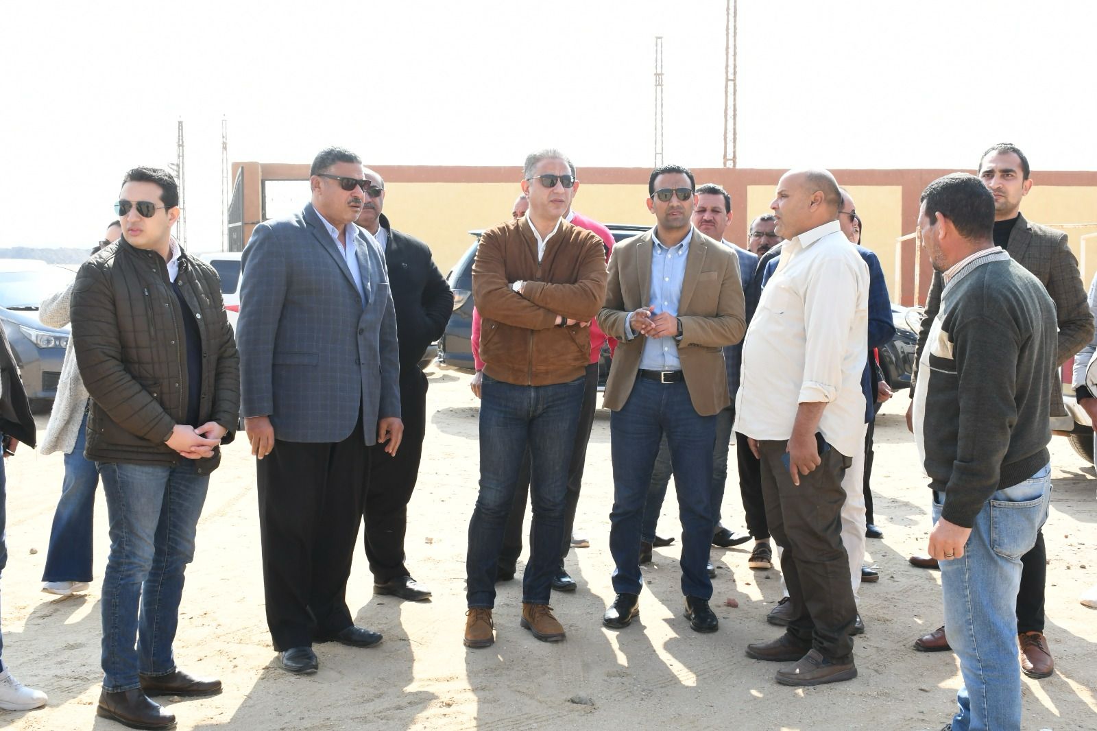 محافظ الفيوم يتفقد مشروعات �حياة كريمة� بقرية قلمشاه