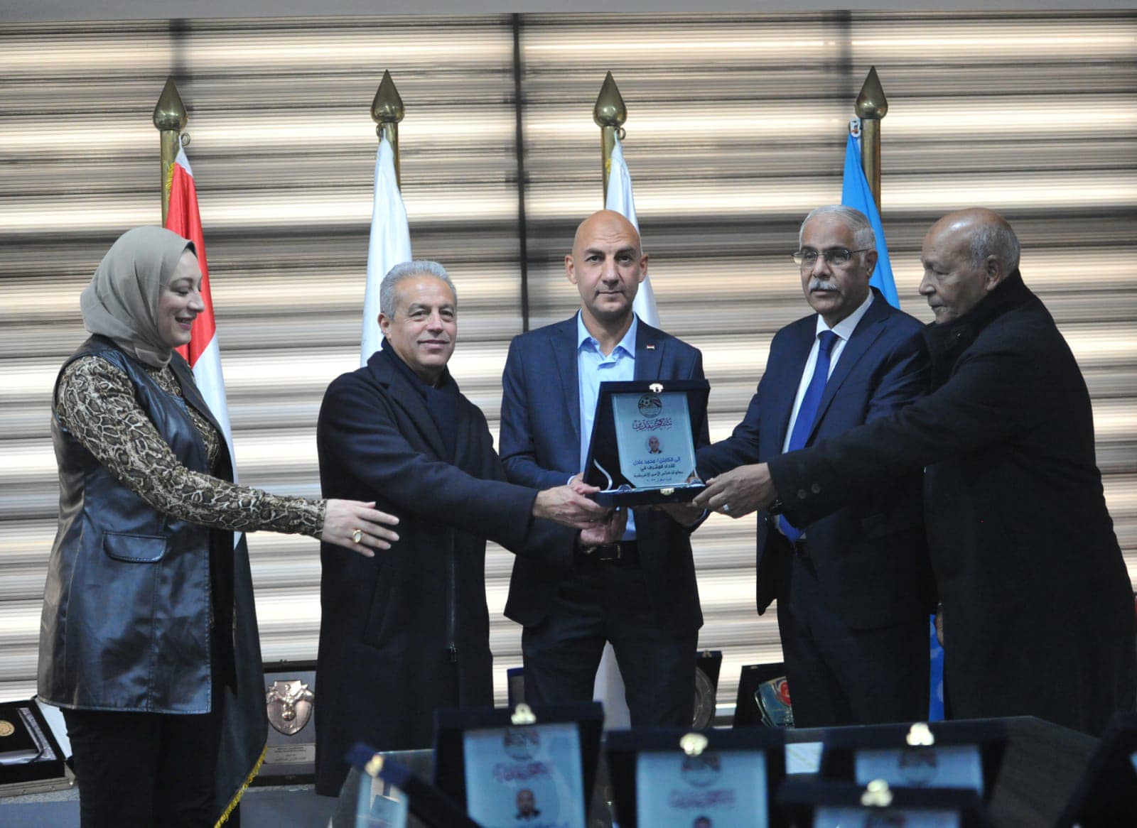 تكريم الحكام المشاركين في أمم إفريقيا (5)