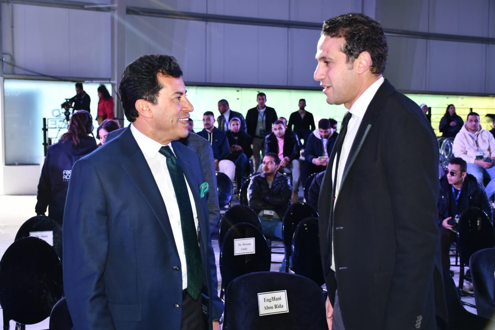 أشرف صبحي في المؤتمر الدولي لتطوير الرياضة (26)