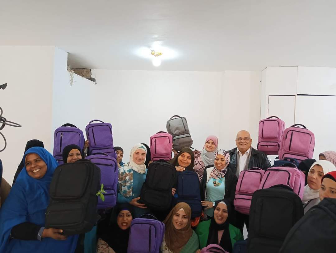 دورة تدريبية لمستفيدات تكافل وكرامة حول صناعة الجلد والشنط القماش
