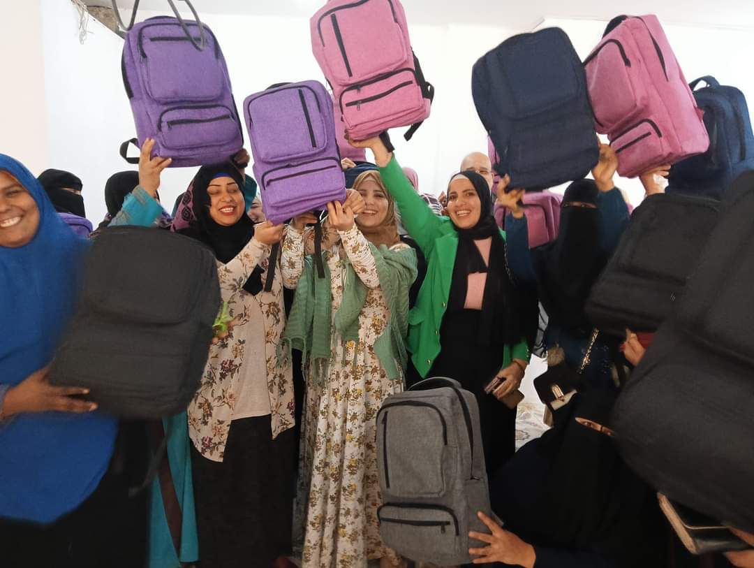 دورة تدريبية لمستفيدات تكافل وكرامة حول صناعة الجلد والشنط القماش