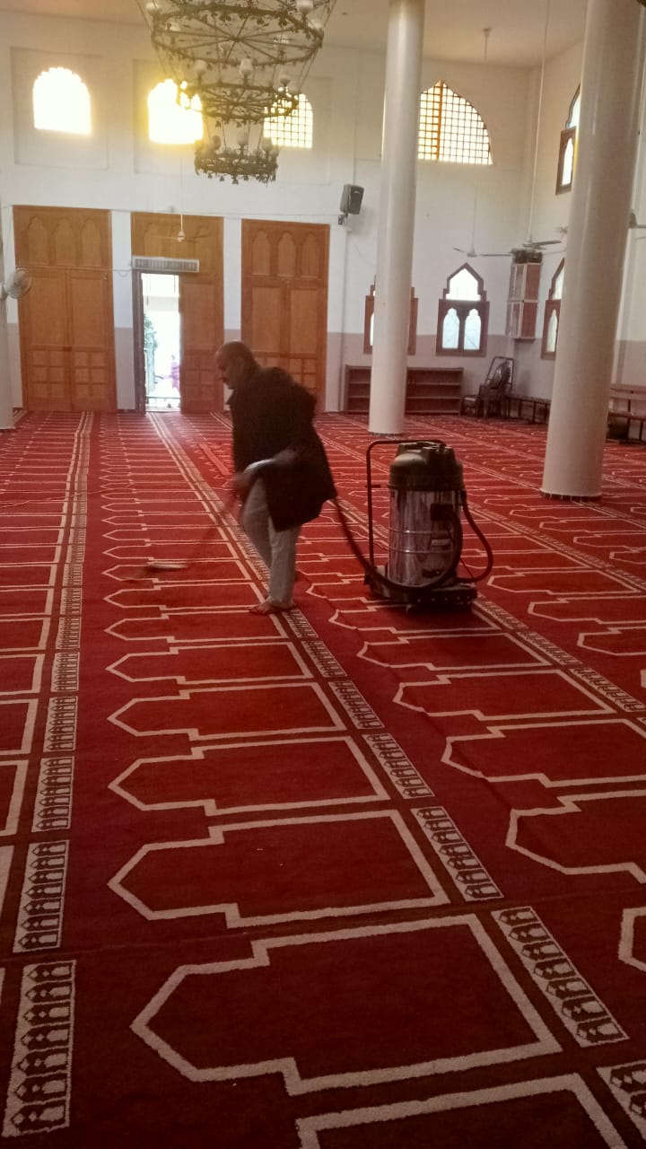 وكيل أوقاف الإسكندرية يتابع تجهيز المساجد لاستقبال شهر رمضان