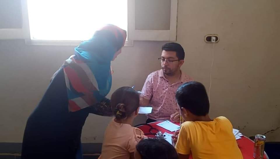 قافلة طبية مجانية بـ قرية منشأة الجمال بالفيوم